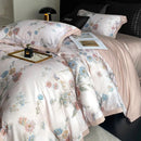 GobekUsa Flowers Prints Bedding Set - Duvet Cover, Bed Sheet, Pillowcases