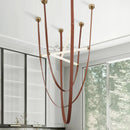 GobekUsa LED Minimalist Chandelier Pendant Lamp for Living Room Decor