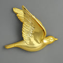 GobekUsa 3D Bird Resin Statue Wall Decor for Children's Room - Animal Figurine Ornament