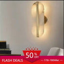 GobekUsa Alabaster Oval Marble Wall Lamp for Indoor Living Room Bedroom Kitchen Corridor Lighting