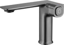 GobekUsa Gray Sink Mixer with Memory Switch Single Handle Deck Mounted Tap
