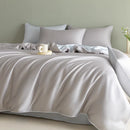 GobekUsa Cool Touch Solid Color Bedding Set - Skin-Friendly & Breathable