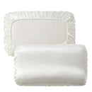 GobekUsa Imitation Silk Elastic Band Pillowcase Queen King Size Smooth Satin Luxury Bedding