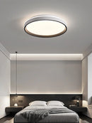 GobekUsa LED Ceiling Lamp: Simple Modern Round Study Bedroom Balcony Light