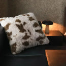 GobekUsa Luxe Faux Fox Fur Throw Pillows for Home Decor - Plush, Soft, Cozy Sofa Cushion