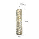 GobekUsa Glass Chandelier LED Ceiling Light Fixture Modern for Living Room Hotel Dining Hall