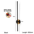 GobekUsa Dimmable LED Wall Sconce Black Wall Lighting for Bedroom Living Room