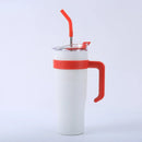 GobekUsa 40oz Stainless Steel Sippy Cup Thermo Bottle for Coffee Travel Mug