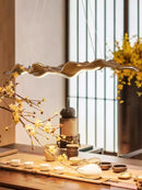 GobekUsa Leaf Pendant Lights: Dimmable RC Hanging Lamp for Indoor Decor Lighting