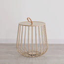 GobekUsa Gold Pumpkin Coffee Table for Modern Living Room Décor