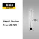 GobekUsa 350° Rotatable LED Wall Lights for Living Room Bedroom Home Interior Lighting