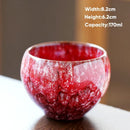GobekUsa 170ml Ceramic Coffee Cup Kung Fu Tea Cups Pottery Drinkware Egg Style