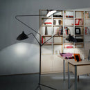 GobekUsa LED Tripod Floor Lamp Adjustable Spider Arm Standing Light Industrial Loft Decor