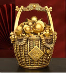 GobekUsa Copper Treasure Bowl Money Jar for Home Decor