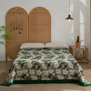 GobekUsa Cotton Throw Blanket - Retro Chinese Style Quilt & Sofa Cover