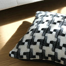 GobekUsa Houndstooth Crochet Cushion Cover Nordic Minimalist Throw Pillow