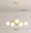 GobekUsa Elegant Chandelier Dining Room Pendant Light Fixture Ceiling Lamps