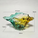 GobekUsa Conch Candy Jar & Fruit Tray: Creative Transparent Glass Storage Basket