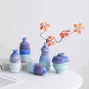 GobekUsa Gradient Ceramic Vase - Tabletop Floral Decoration