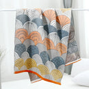 GobekUsa Cotton Gauze Bath Towel Set - High Quality, Unisex, Adults, 70*140 & 35*75