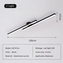 GobekUsa Linear LED Ceiling Lamp for Living Room Bedroom Lighting Fixtures