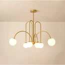 GobekUsa LED Glass Ball Ceiling Chandelier for Home Decor Lighting
