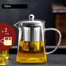 GobekUsa Glass Teapot: Kungfu Tea Set for Office, High Quality, Thermostable.