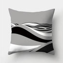 GobekUsa Geometric Stripes Pillowcase 45x45cm Polyester Cushion Cover for Living Room
