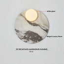 GobekUsa Glass Globe LED Wall Lamp Nordic Modern Stone Bathroom Mirror Light