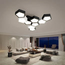 GobekUsa LED Chandelier Light Remote Dimming Pendant Minimalist Indoor Lighting