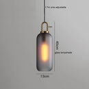 GobekUsa Glass Ball LED Pendant Light - Modern Hanging Lights for Home, Restaurant, Cafe