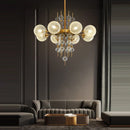 GobekUsa Gold Chrome Bubble Ceiling Chandelier: 2025 Trend Hanging Lamps for Living Room