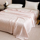 GobekUsa Bamboo Fiber Summer Blanket - Single Double Bed Air Conditioning Lightweight Blanket