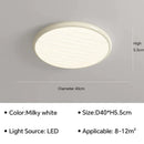 GobekUsa LED Ceiling Light: Nordic Minimalist Design, Remote Control, for Bedroom, Living Room