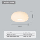 GobekUsa Cream Apple LED Pendant Light for Cozy Illumination in Home Décor