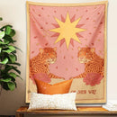 GobekUsa Leopard Tapestry Wall Hanging | Psychedelic Bohemian Tapestries for Bedroom and Living Room