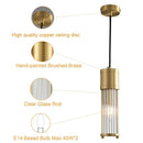GobekUsa Glass Shade Pendant Lights for Kitchen Island - Adjustable Ceiling Chandeliers for Dining Room