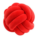 GobekUsa Knot Ball Short Plush Throw Pillow for Home Décor and Comfort