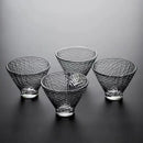 GobekUsa Japanese Tea Cup Set of Cute Heat-resistant Glass Mugs and Teacups
