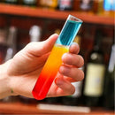GobekUsa 6-Piece Test Tube Cocktail Glass Set with Free Rack Stand and Shot Glasses Holder