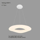 GobekUsa Cloud LED Pendant Light for Home Office Decor - Creative Circular Hanging Lamp