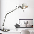 GobekUsa Double Arm Clip Table Lamp Little Girl in Straw Hat Modern Simple Design