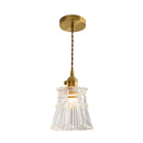 Modern White Glass Flower Pendant Light