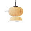 GobekUsa Japanese Wabi Sabi Fabric Pendant Light: Traditional and Creative Lighting for Dining Room