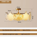 GobekUsa Contemporary LED Chandelier for Home Decor in Modern French Design