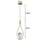 GobekUsa Glass Ball Pendant Lamps for Home Kitchen Bar Decor & Wall Sconce
