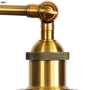GobekUsa Gold Industrial LED Wall Lamp for Loft Stair & Bedroom Lighting