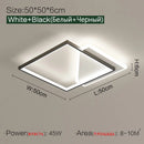 GobekUsa Geometric LED Ceiling Lamp | Modern Nordic Bedroom Study Light