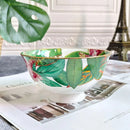GobekUsa Green Leaf Collection: Tableware, Plates, Coffeeware, Teaware, Saucers, Bowl, Tray