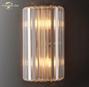 GobekUsa Crystal LED Wall Sconce for Living Room, Bedroom, Bathroom - Modern Indoor Lighting